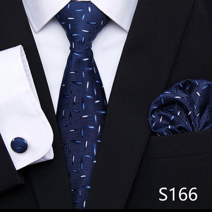 Men's Patterned Ties | European Style Neckwear Set With Silk Patterns