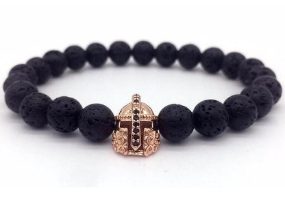 Men Bracelet | Crown Design Metal Wristband | Durable Adjustable Band