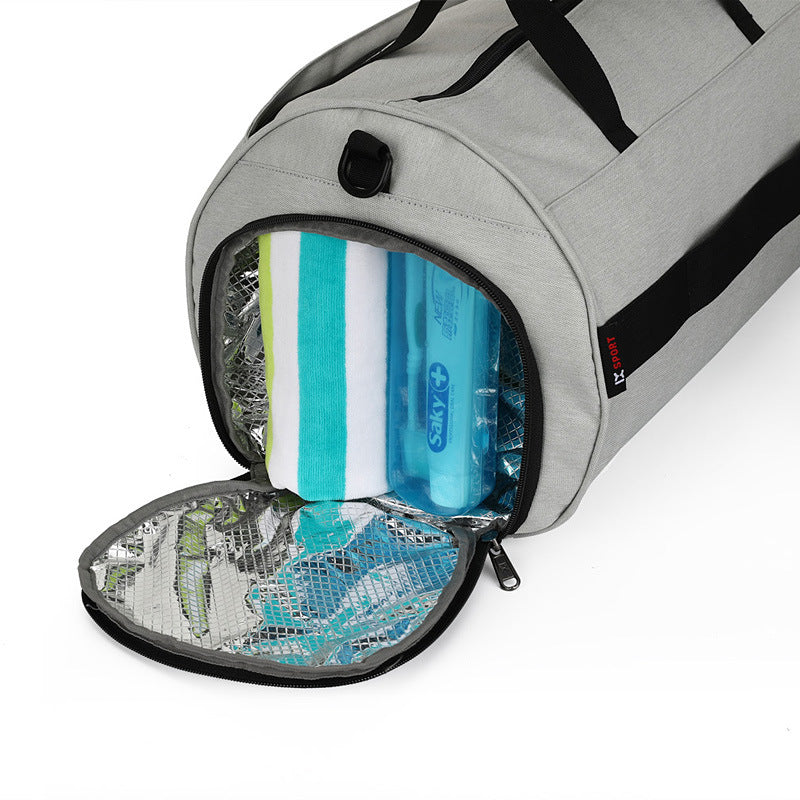 Men Sports Bags – Waterproof Training Gym Bag With Trolley Strap