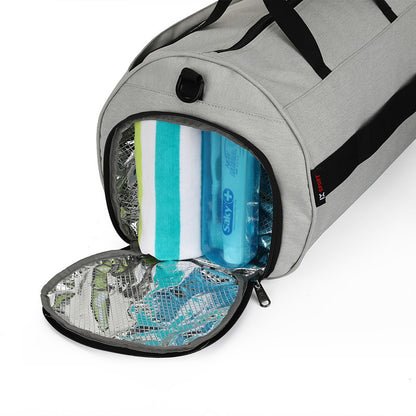 Men Sports Bags – Waterproof Training Gym Bag With Trolley Strap