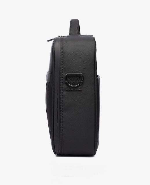 Men Messenger Bag | Lightweight Black Oxford Fabric Shoulder Bag