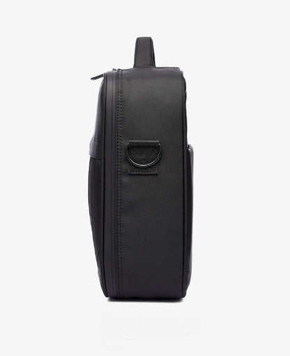 Men Messenger Bag | Lightweight Black Oxford Fabric Shoulder Bag