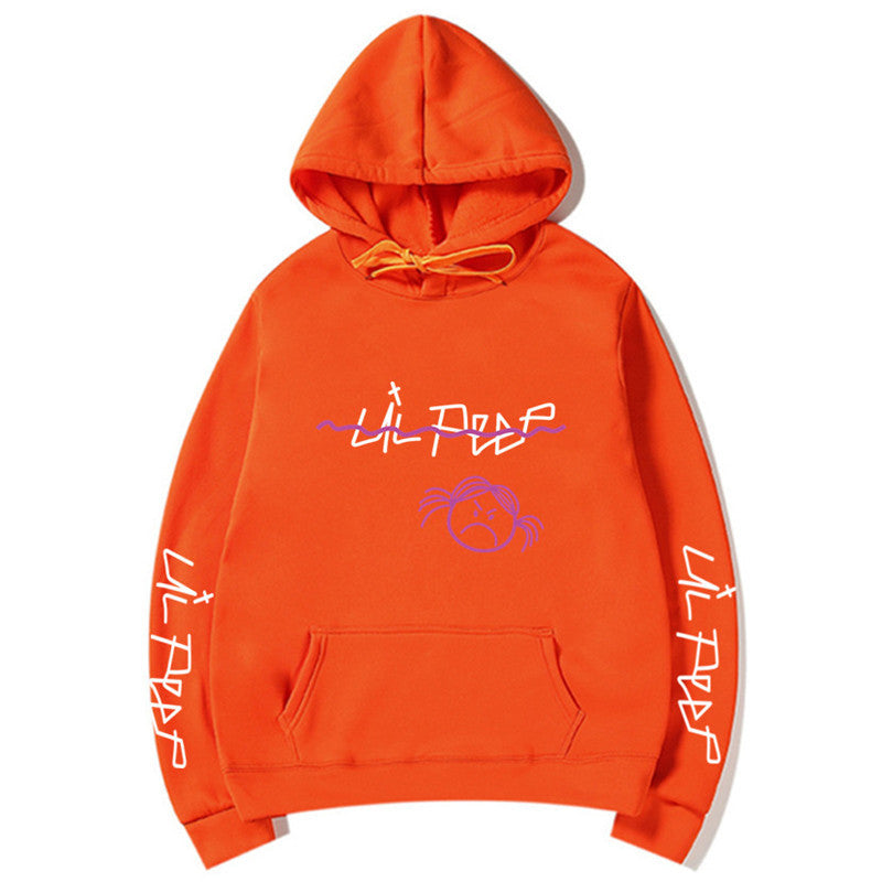 Lil Peep Hoodies - Graphic Hooded Sweatshirt | Loose Fit Pullover Fleece