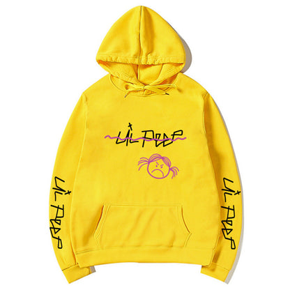 Lil Peep Hoodies - Graphic Hooded Sweatshirt | Loose Fit Pullover Fleece