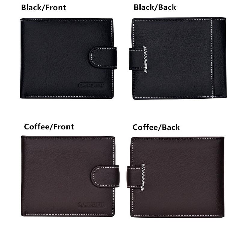 Men Leather Wallet | Genuine Compact Short Leather Wallet For Men