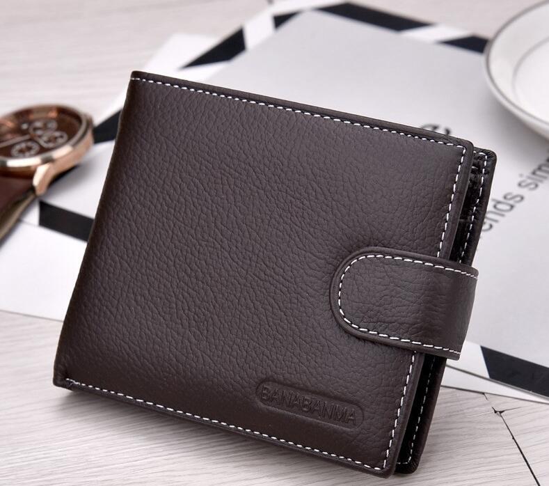 Men Leather Wallet | Genuine Compact Short Leather Wallet For Men