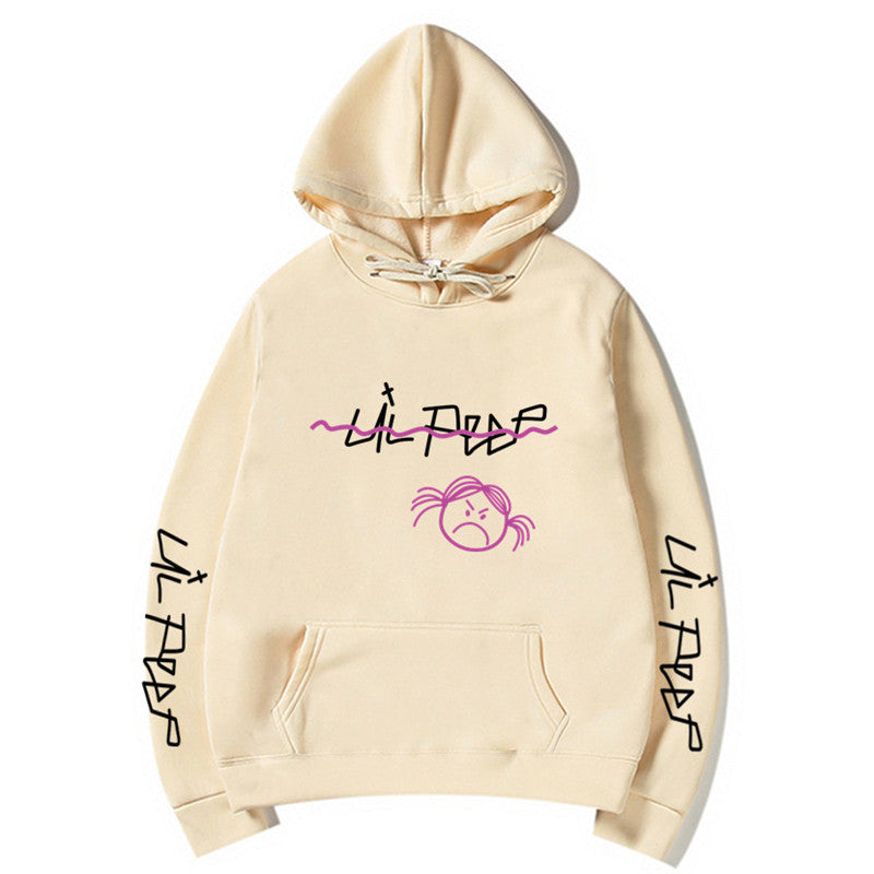 Lil Peep Hoodies - Graphic Hooded Sweatshirt | Loose Fit Pullover Fleece