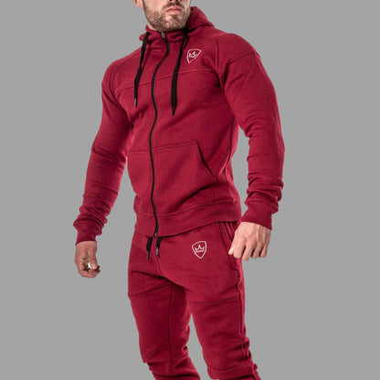 Sport Suit – Breathable Cotton Athletic Wear Patterned Sportswear Set