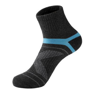 Basketball Socks | Breathable Cotton Sports Socks | Warm Winter Jacquard Design