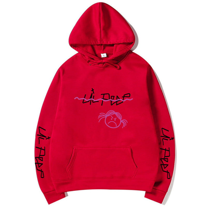 Lil Peep Hoodies - Graphic Hooded Sweatshirt | Loose Fit Pullover Fleece
