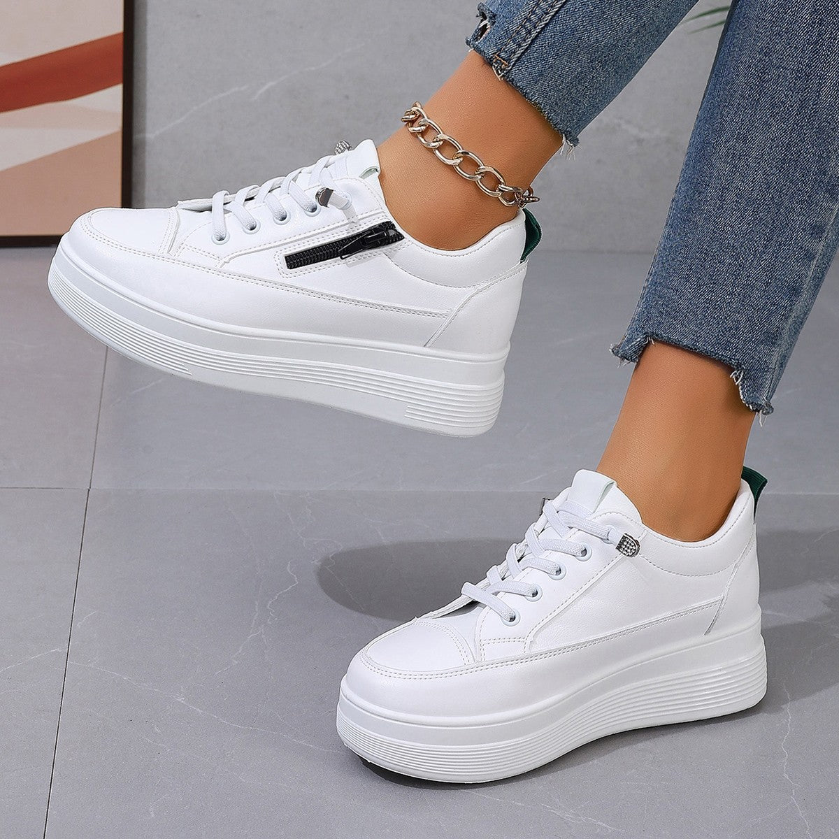 Casual Low-Top Shoes | Lightweight Running Sneakers | Comfortable Lace-Up Footwear