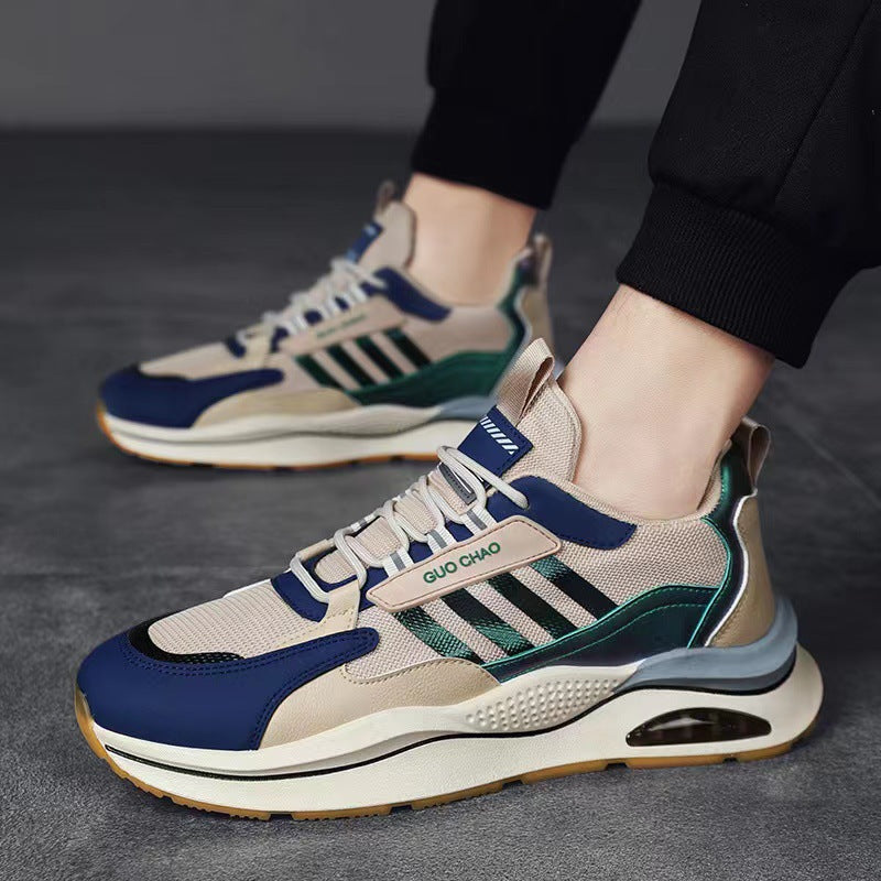 Casual Sneakers Men – Lightweight Breathable Mesh Shoes With Air Cushion Soles