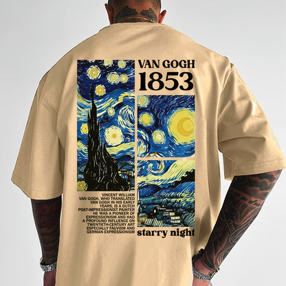 Cartoon T-Shirt - Printed Round Neck Short Sleeve Cotton Tee For Men