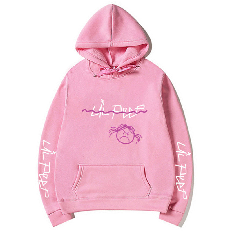 Lil Peep Hoodies - Graphic Hooded Sweatshirt | Loose Fit Pullover Fleece
