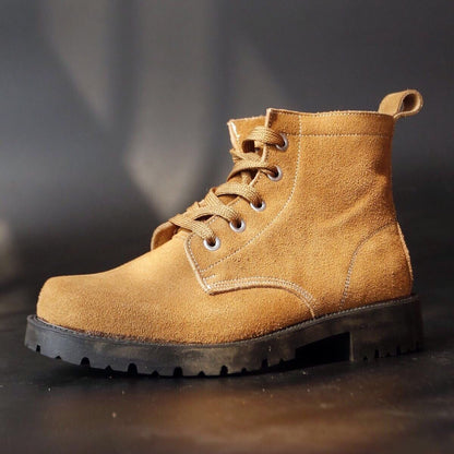 Construction Safety Shoes – Durable Work Boots With Breathable Mesh Lining