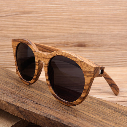 Wooden Men's Sunglasses – Eco-Friendly Full Frame Shades With UV Protection
