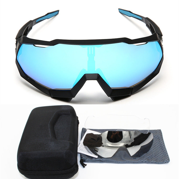 Bicycle Riding Glasses – Lightweight Sports Sunglasses With Interchangeable Lenses