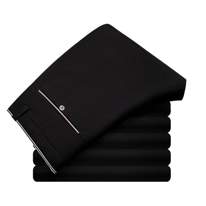 Business Casual Pants | Cotton Blend Trousers | Slim Fit Chinos For Men