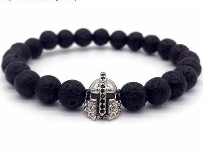 Men Bracelet | Crown Design Metal Wristband | Durable Adjustable Band