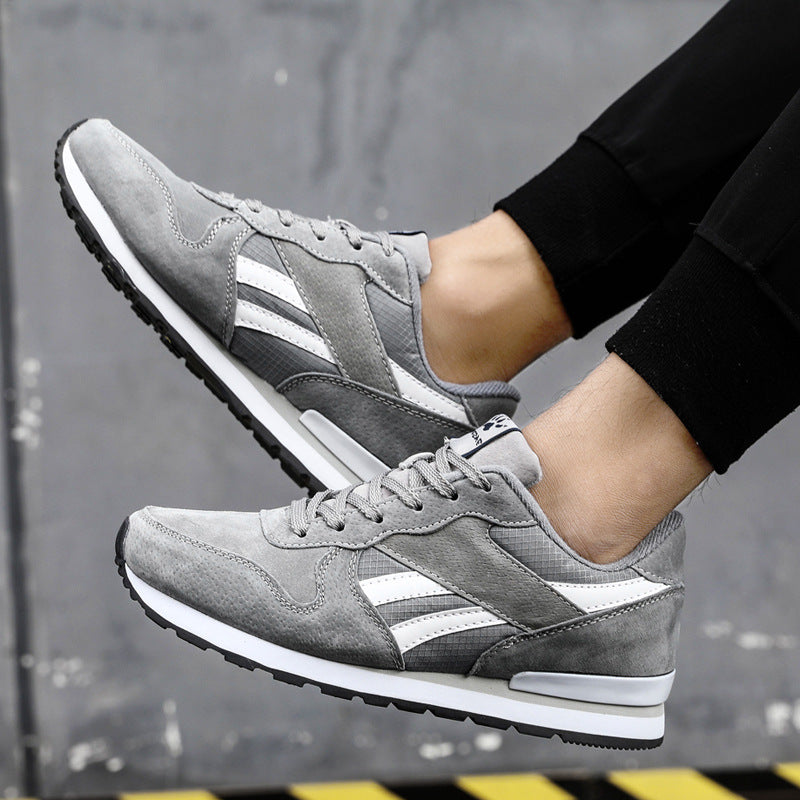 Men's Running Shoes - Lightweight Casual Mesh Sneakers With Rubber Sole