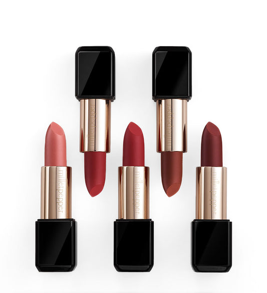 Matte Lipstick - Long Lasting Waterproof Lip Color With Moisturizing Tint
