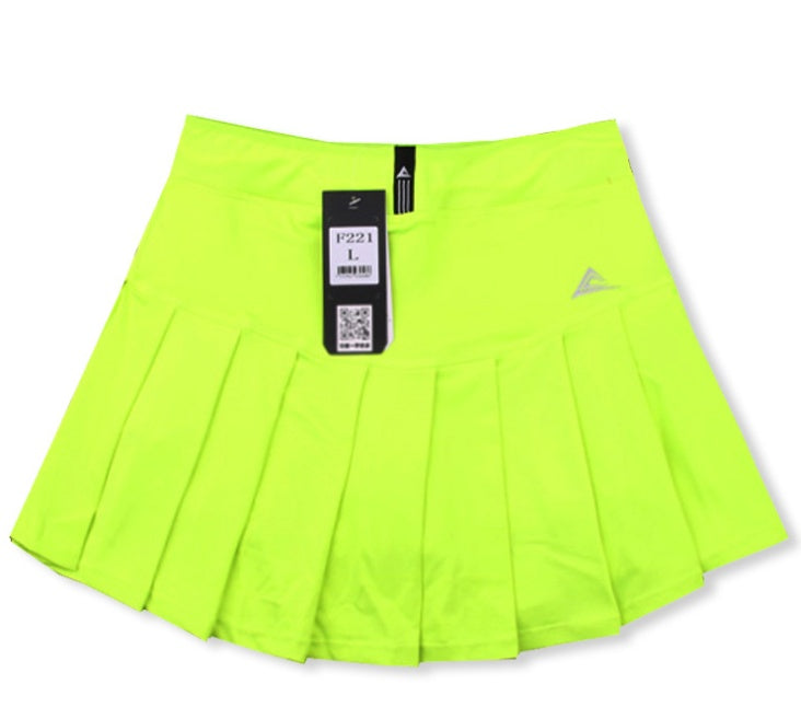 Girls Tennis Skirts With Safety Shorts | Quick Dry Women Badminton Skirt