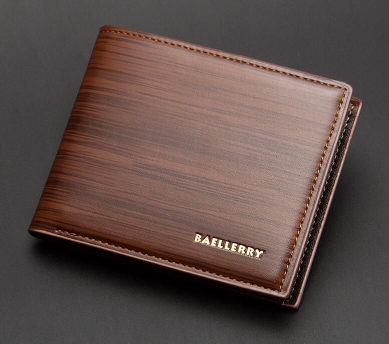 Men's 3 Fold Wallet | PU Leather Folding Wallet With Money Clip | Japanese Style