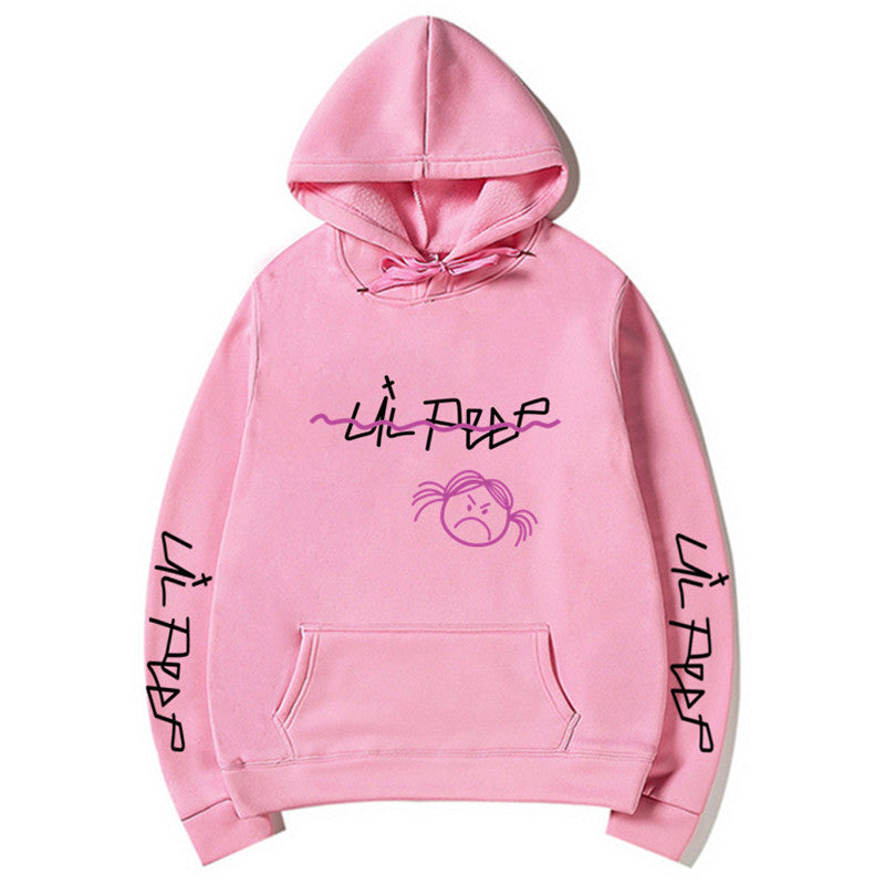 Lil Peep Hoodies - Graphic Hooded Sweatshirt | Loose Fit Pullover Fleece