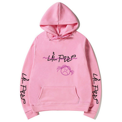 Lil Peep Hoodies - Graphic Hooded Sweatshirt | Loose Fit Pullover Fleece