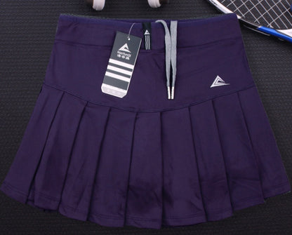 Girls Tennis Skirts With Safety Shorts | Quick Dry Women Badminton Skirt