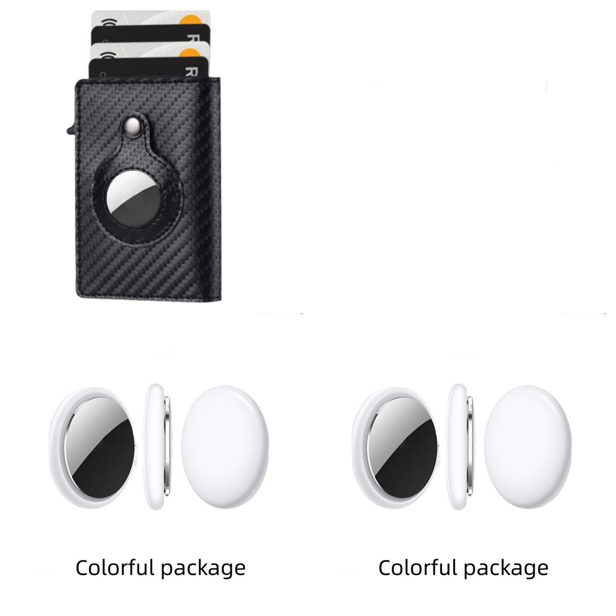 Leather Slim Wallet | RFID Card Holder & Anti Theft Bullet Card Bag for Men