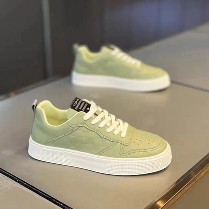 Casual Lace-Up Sneakers | Men's Casual Shoes | Breathable Flat Heel Sneakers
