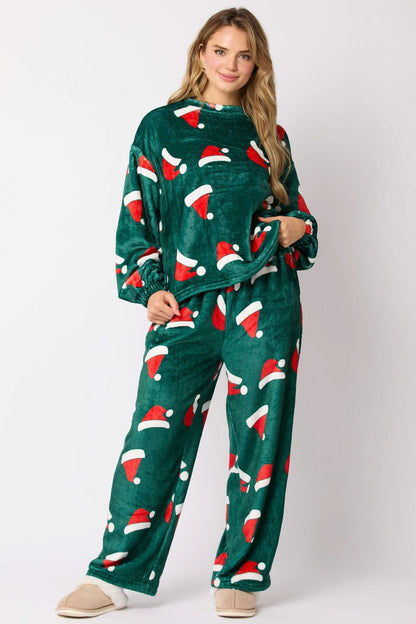 Flannel Pajama Sets | Women's Loungewear - Cozy Long Sleeve Holiday Sleepwear