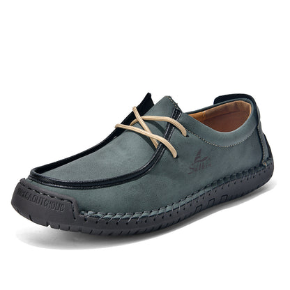 Casual Lace-Up Shoes | Soft Sole Shoes | Comfortable Walking Footwear