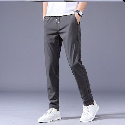 Drawstring Trousers | Casual Pants | Loose Straight Fit Korean Style Sweatpants