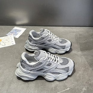 Paris Dad Shoes | Lightweight Platform Shoes With Rubber Sole For Women