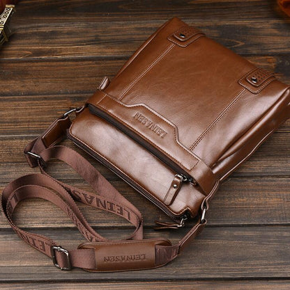 Men Messenger Bags | Soft Polyester Lining | Zipper Closure Shoulder Bag
