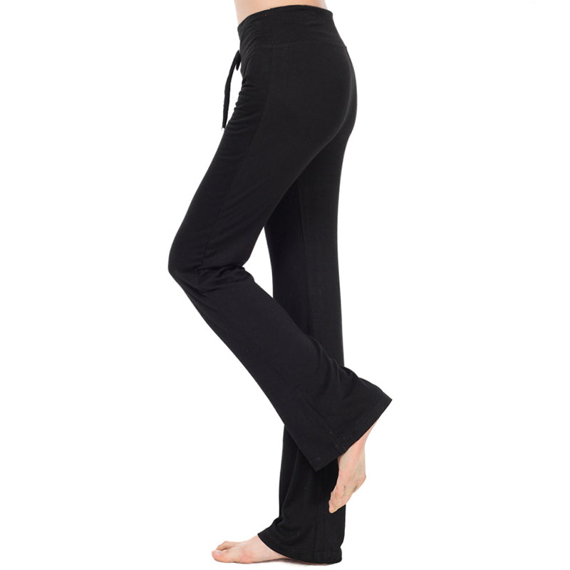 Yoga Pants - High Waist Women's Leggings | Modal Fabric Stretch Workout Pants