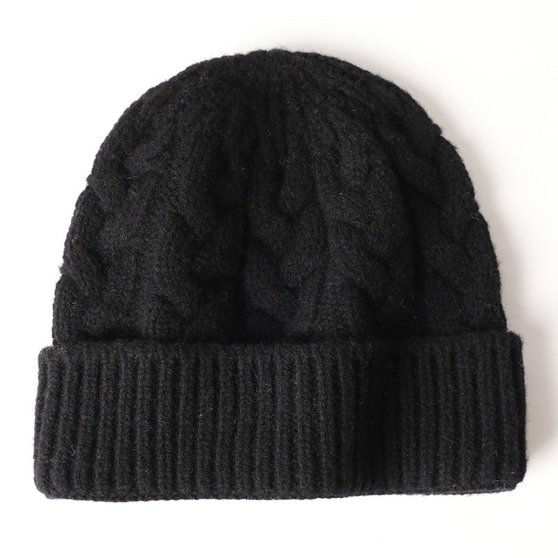 Woolen Winter Cap – Warm Thick Wool Hat With Cold Proof Ear Protection