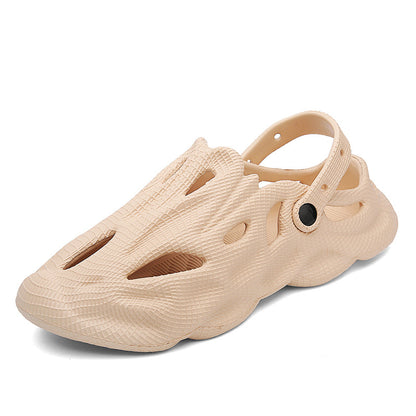 Men's Summer Beach Shoes | EVA Sole Lightweight Water Shoes | Comfortable Slip-On Footwear