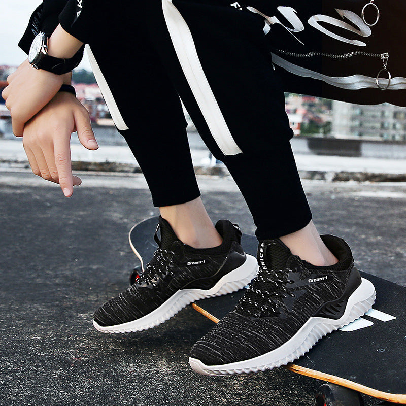 Breathable Running Shoes | Lightweight Mesh Sneakers With MD Sole Cushioning