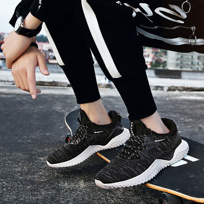 Breathable Running Shoes | Lightweight Mesh Sneakers With MD Sole Cushioning