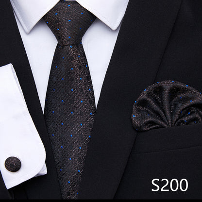 Men's Patterned Ties | European Style Neckwear Set With Silk Patterns