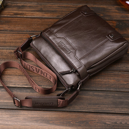 Men Messenger Bags | Soft Polyester Lining | Zipper Closure Shoulder Bag