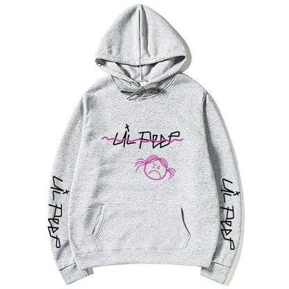 Lil Peep Hoodies - Graphic Hooded Sweatshirt | Loose Fit Pullover Fleece