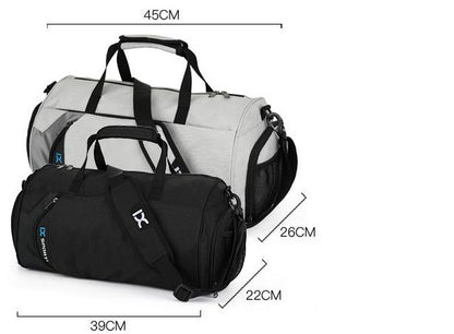Men Sports Bags – Waterproof Training Gym Bag With Trolley Strap