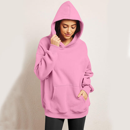 Oversized Hoodies Women’s Loose Fit Fleece Sweatshirts With Pocket – Comfy Winter Pullover