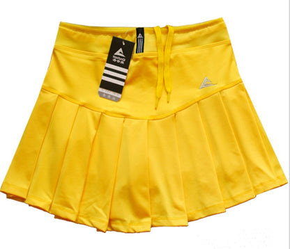 Girls Tennis Skirts With Safety Shorts | Quick Dry Women Badminton Skirt