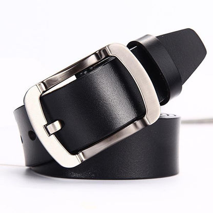 Genuine Leather Belts – Men’s Classic Luxury Belt With Durable Strap