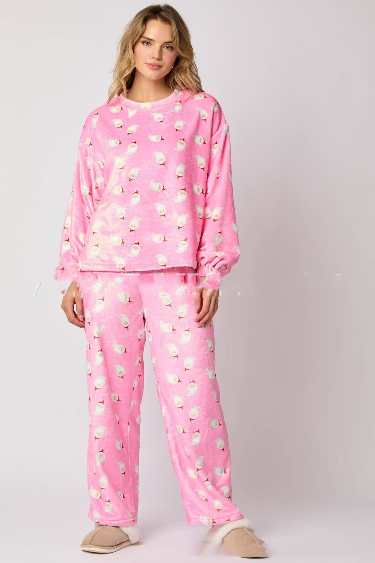 Flannel Pajama Sets | Women's Loungewear - Cozy Long Sleeve Holiday Sleepwear
